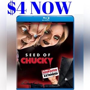 Chucky Childs Play Horror Halloween Movie Blu Ray DVD